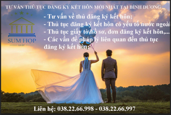 Tư vấn thủ tục đăng ký kết hôn mới nhất 2022