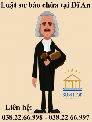 Luật sư bào chữa tại Dĩ An