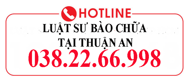 Luật sư bào chữa tại Thuận An