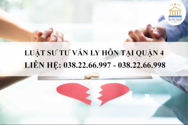 Luật sư tư vấn ly hôn tại Quận 4