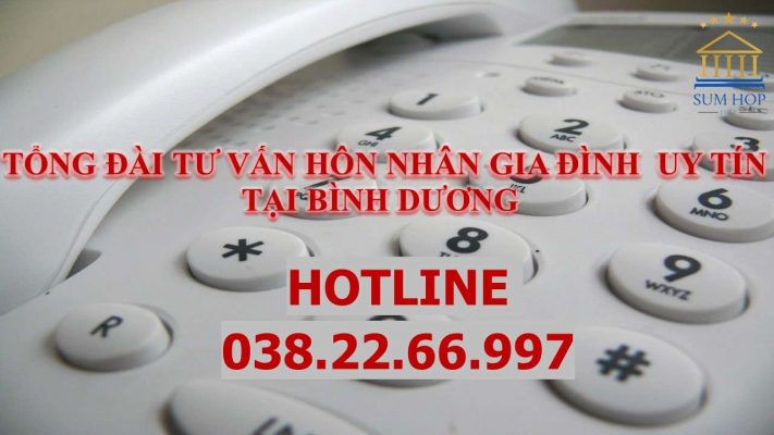 Tổng đài tư vấn hôn nhân gia đình uy tín tại Bình Dương