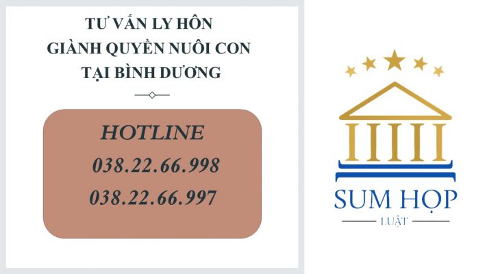 Tư vấn ly hôn giành quyền nuôi con tại Bình Dương