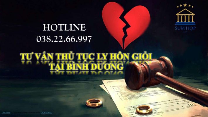 Tư vấn thủ tục ly hôn giỏi tại Bình Dương