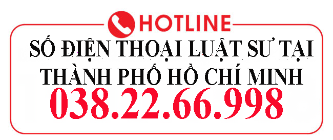 Số điện thoại Luật sư tại Thành phố Hồ Chí Minh
