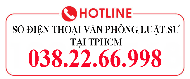Số điện thoại Văn phòng Luật sư tại TPHCM