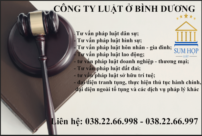 Công ty luật ở Bình Dương